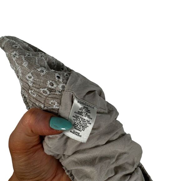 Sundance Cream Cropped Ankle Pants - Picture 6 of 6